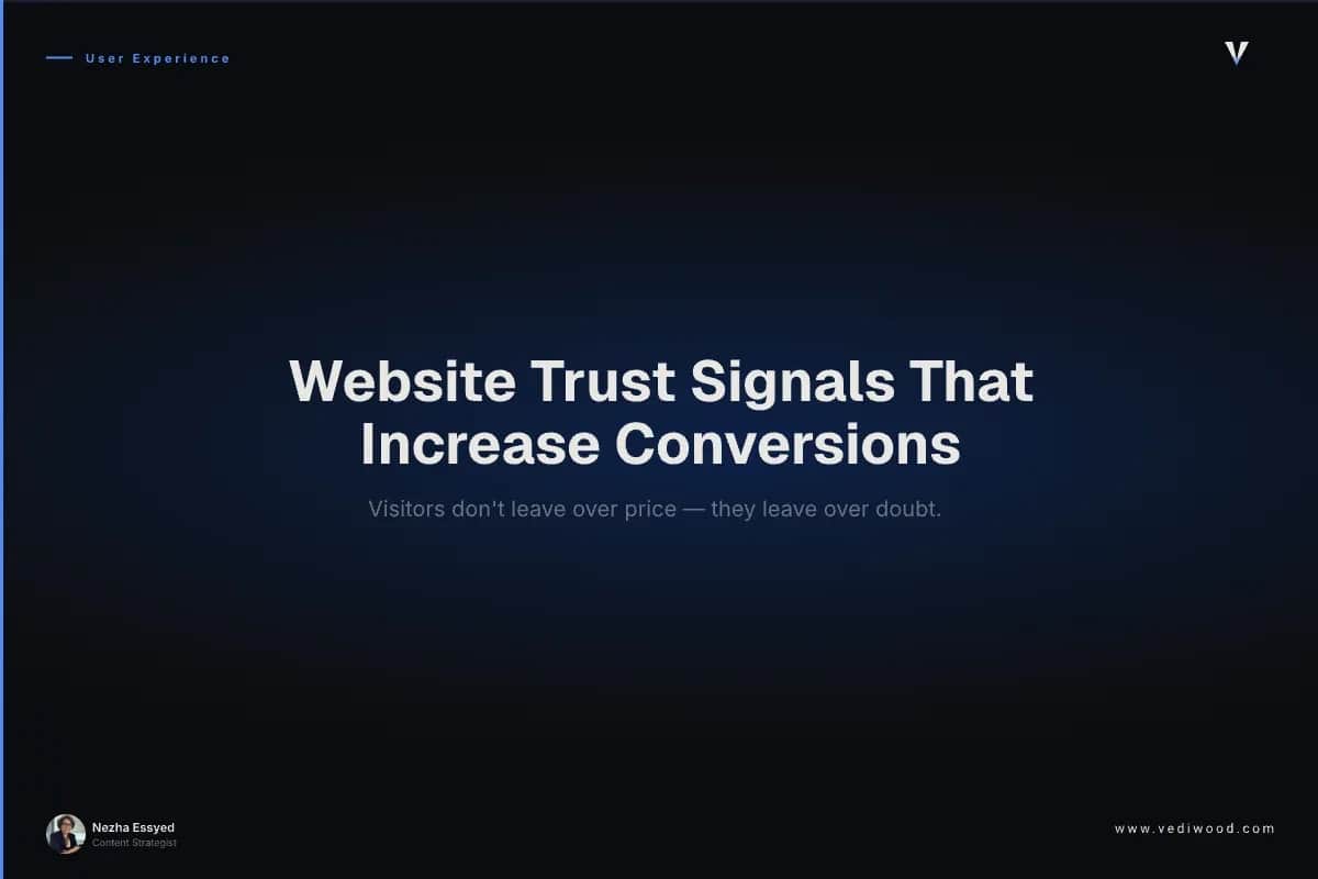 Website Trust Signals: Why Visitors Don’t Buy