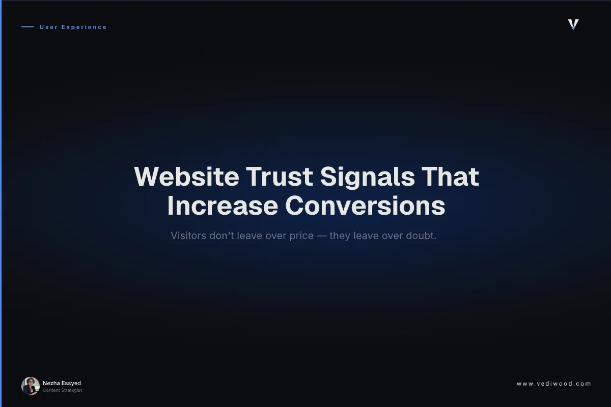 Website Trust Signals: Why Visitors Don’t Buy